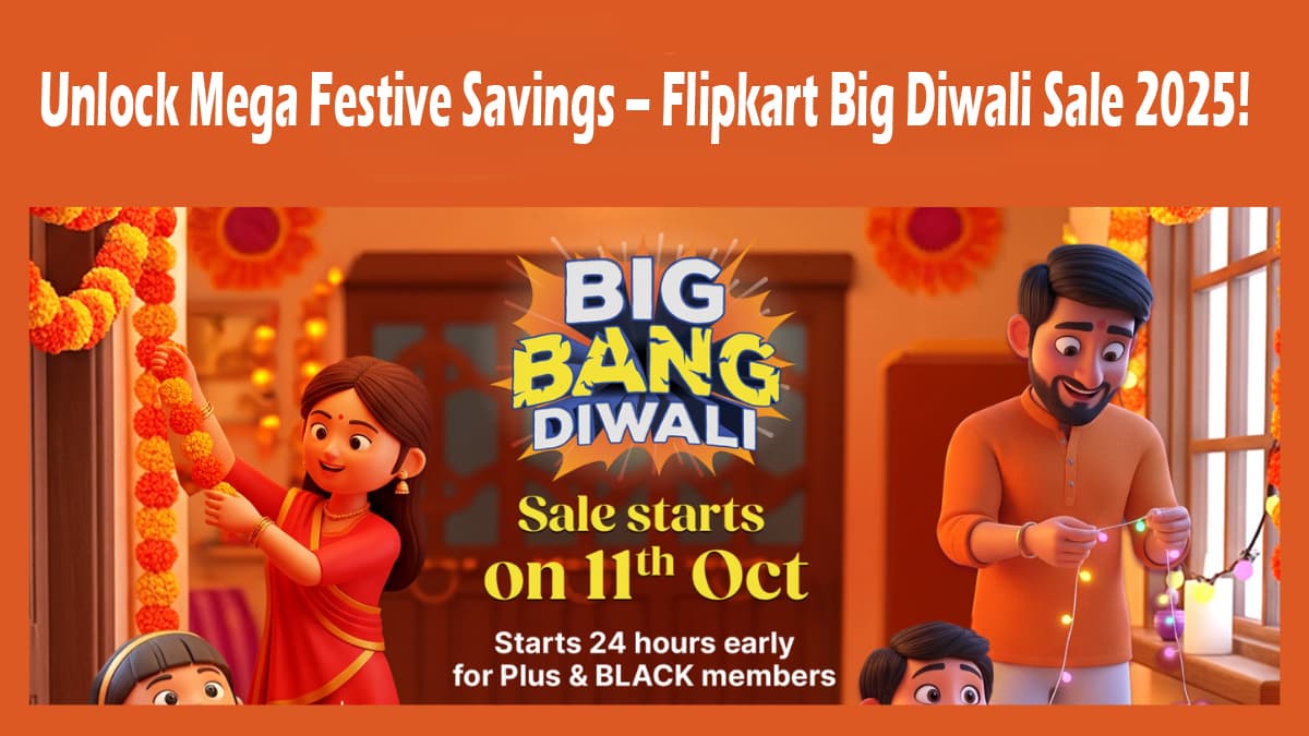 Flipkart Big Diwali Sale 2025: Complete Shopping Guide with Dates, iPhone Deals & Bank Offers