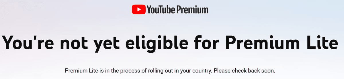 Eligible Countries