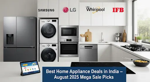 Best Home Appliance Deals in India — August 2025 Mega Sale Picks